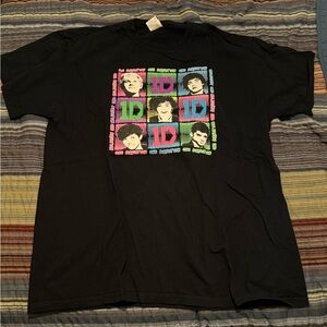 Vintage One Direction t-Shirt Black